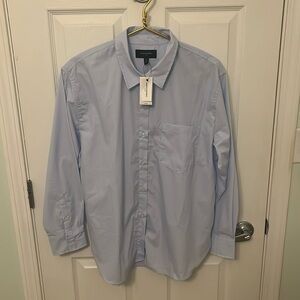 Banana Republic Button Down Dress Shirt. New. Color: Light Blue. Size: L